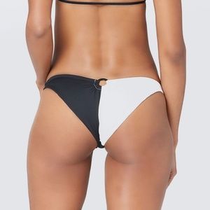 L*Space Mercury bottom in black/cream Size S